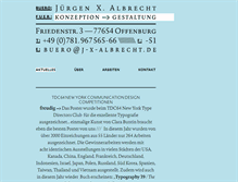 Tablet Screenshot of j-x-albrecht.de
